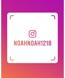 Instagram ID @noahnoah1218  | その他
