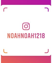 Instagram ID @noahnoah1218  | その他