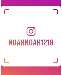 Instagram ID @noahnoah1218  | その他