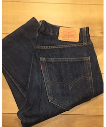 LEVI'S VINTAGE CLOTHING | 505-0217。ノンウォッシュから育てている。(デニムパンツ)