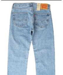 Levi's | "Levi's" 505 REGULAR FIT (HARD WASHED)  the apartmentにて(デニムパンツ)