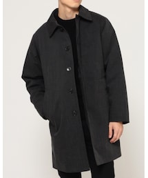 BEAMS | 3way。インナーの中綿ジャケット取り外し可(ステンカラーコート)