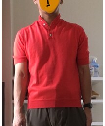 インドのリブ付カットソー | Tシャツ/カットソー