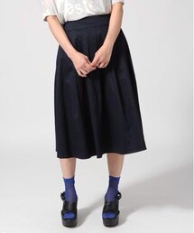 LEPSIM | コットンサテンミディロングスカート(スカート)
