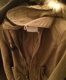 AKM | 袖と着丈は購入してから切りました。
ある意味カスタム仕様です。(モッズコート)