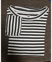 DANA FANEUIL | ボーダー7分袖カットソー(Tシャツ/カットソー)