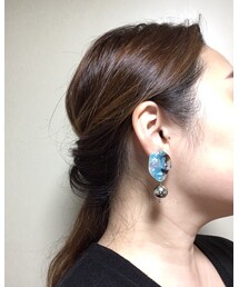 イヤリングのアップ写真 | イヤリング