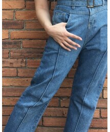 一半 | デニムパンツ