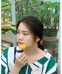 一半 | シャツワンピース