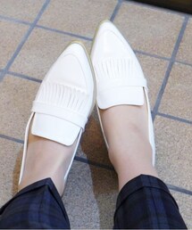 フリンジローファー(ドレスシューズ)