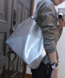 JOURNAL STANDARD | シルバーレザーバッグ(ショルダーバッグ)