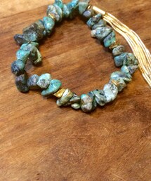 SENBA | ターコイズのブレスレット
http://www.creema.jp/exhibits/show/id/670440(ブレスレット)