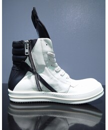 Rick Owens | Rick Owens - Geo Basket ハイカットスニーカー - women - レザー/rubber - 39(スニーカー)