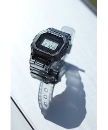 BEAMS | G-SHOCK × BEAMS / 別注 DW-5600BEAMS20-8JR ブラック スケルトン(アナログ腕時計)