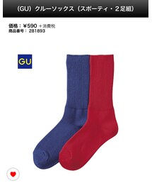 GU | ソックス/靴下