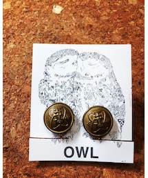 OWL | 学ランボタンのイヤリング(イヤリング)