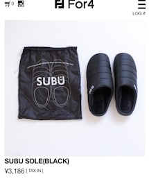 SUBU | スリッポン
