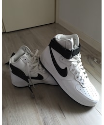 NIKE | AIR FORCE 1 HI RETRO QS 黒×白(スニーカー)