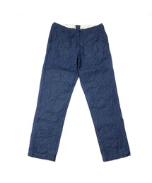 BURGUS PLUS | Zip fly Military Denim Trousers - Indigo(その他パンツ)
