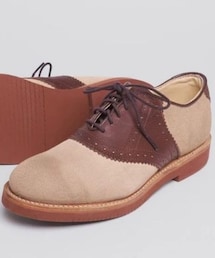 WALK OVER | SADDLE OXFORD DIRTY BUCKS SUEDE(ドレスシューズ)