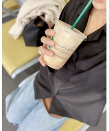 電車2本通過待ち📸 | 毎日 グランデ ライトシロップ アフォガート フラペチーノ を飲んでます。(その他)