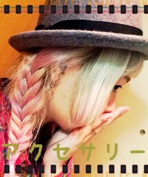 no brand | 三角の三連ピアス(ピアス（両耳用）)