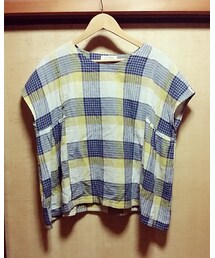 SUN VALLEY | チェック柄ブラウス(シャツ/ブラウス)