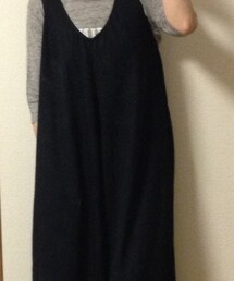 LEPSIM | ガウチョ風リネンサロペット(サロペット/オーバーオール)