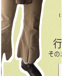 AS KNOW AS plus | チノパンツ
