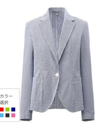 UNIQLO | シアサッカージャケット(テーラードジャケット)