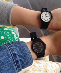 CASIO | 友達と色違い(アナログ腕時計)