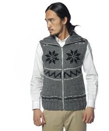 Lui's | カウチンニットベスト(ニット/セーター)