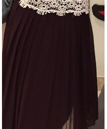 UNIQLO | えんじは何色？(スカート)