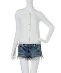 dazzlin | フラワー釦付カーデ(カーディガン/ボレロ)