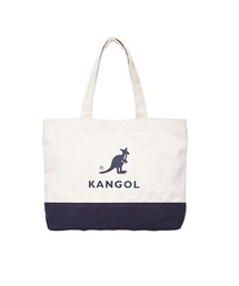 Eco Friendly Bag Wide  0007 IVORY/NAVY(エコバッグ/サブバッグ)