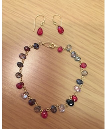 針金細工作家さんの | ピアス（両耳用）