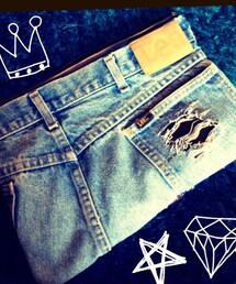 ハンドメイドLeeクラッチ(クラッチバッグ)