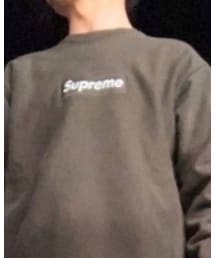 Supreme  | 多分03年か04年AWの Supreme BOX LOGO CREW NECK(スウェット)