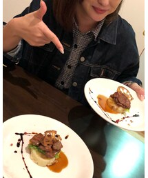 牛肉雲丹ミルフィーユ | 食器