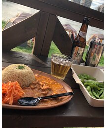 川辺でご飯 | 食器