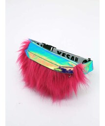 YESAH | Fur Fanny Waistpouch Pink(ボディバッグ/ウエストポーチ)