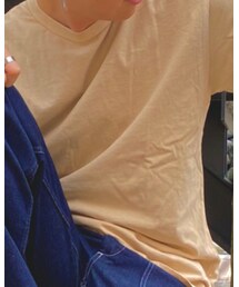 JAPAN BLUE JEANS | エシカル商品　Tシャツ(ざくろ染め)(Tシャツ/カットソー)