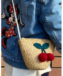 no brand | 衝撃のスニーカーとともに発見したかわいいカゴショルダー(ショルダーバッグ)