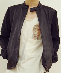 紳士ライオン(Tシャツ/カットソー)