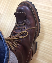 WHITE'S BOOTS | White'sのブーツ 十数年前に、セミオーダーでサイズ合わせて作ってもらいました。当時の既製品とカカトのソールを変えるなど変更してもらっています。(ブーツ)