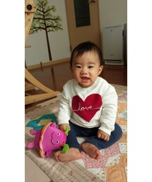 ZARA | ハートスウェット(70)(スウェット)