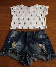 one way | パイナップルトップス(Tシャツ/カットソー)