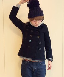 BEAMS BOY | SCHOTT / BOYS ピーコート(ピーコート)