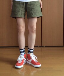 BEAMS BOY | BEAMS BOY / 4Pミリタリー ショーツ(カーゴパンツ)