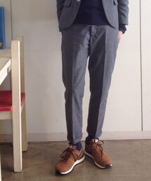 BEAMS BOY | BEAMS BOY / フラノ スラックス 9分(スラックス)